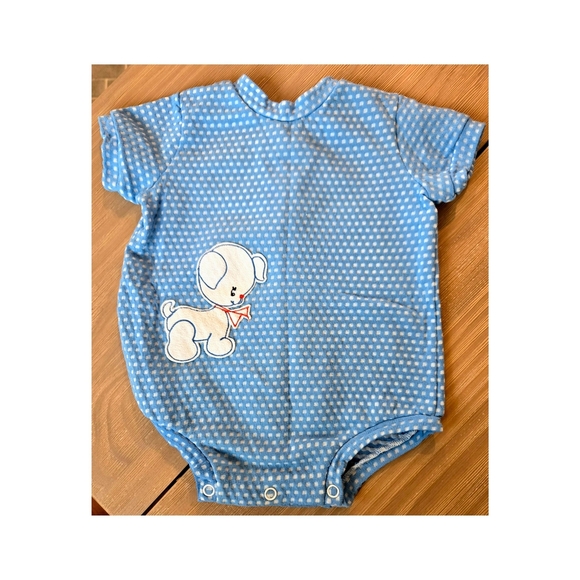 Blue and Yellow Kids Romper Set - Picture 6 of 10